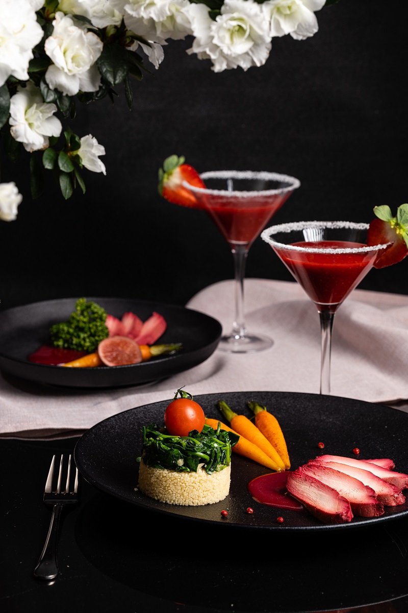 Kulinarische Valentins-Fotosession des Herrenhauses Korona Karkonoszy