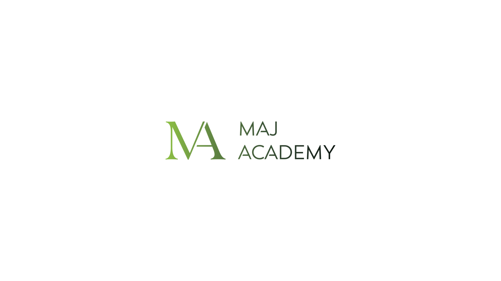 Rebranding for MajAcademy - we are refreshing the brand image!