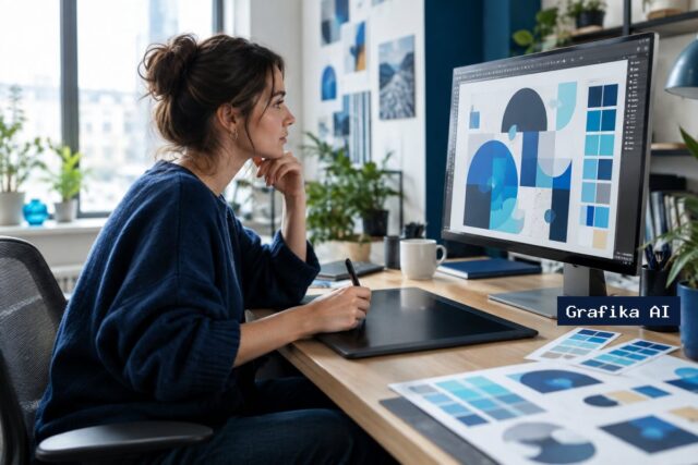 AI graphics and AI logos for business: when a generator is enough and when you need branding