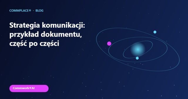 Strategia komunikacji: przykład dokumentu, część po części