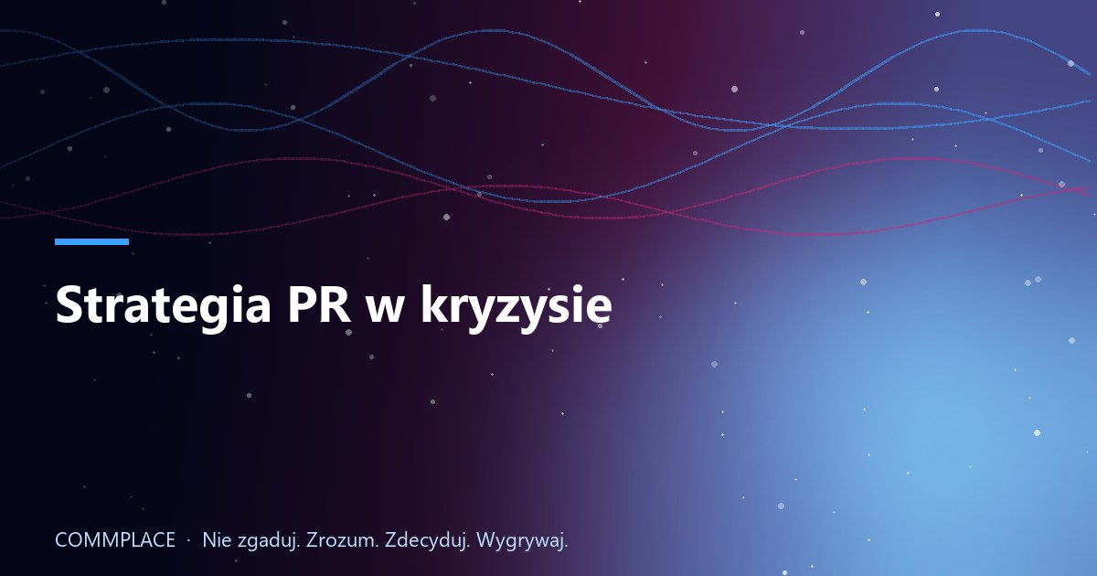 Strategia PR w kryzysie