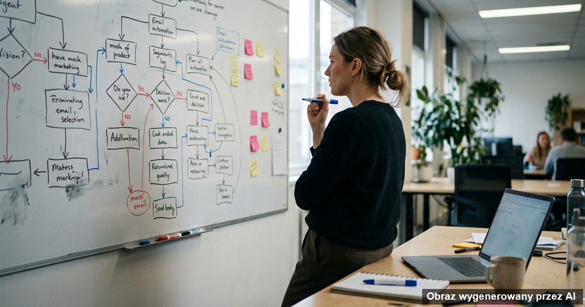 Marketing automation w B2B: od czego zacząć, zanim wybierzesz narzędzie (obraz wygenerowany przez AI)