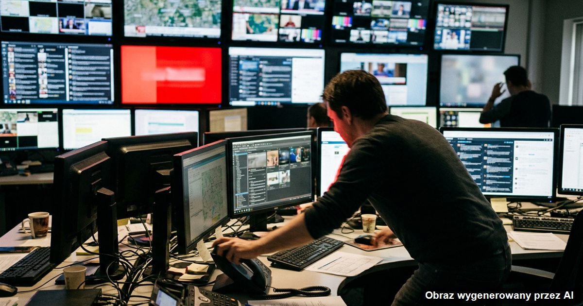 Progi alarmowe w monitoringu mediów: kiedy wzmianka wymaga reakcji (obraz wygenerowany przez AI)