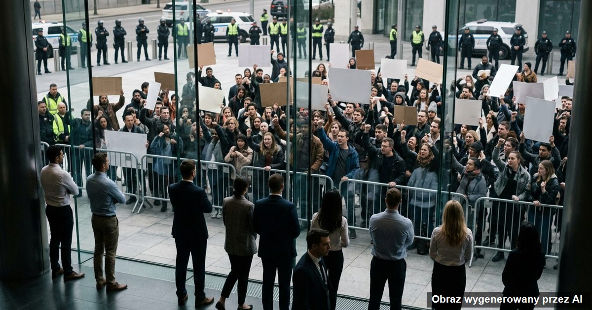 Shitstorm: jak go przetrwać (obraz wygenerowany przez AI)