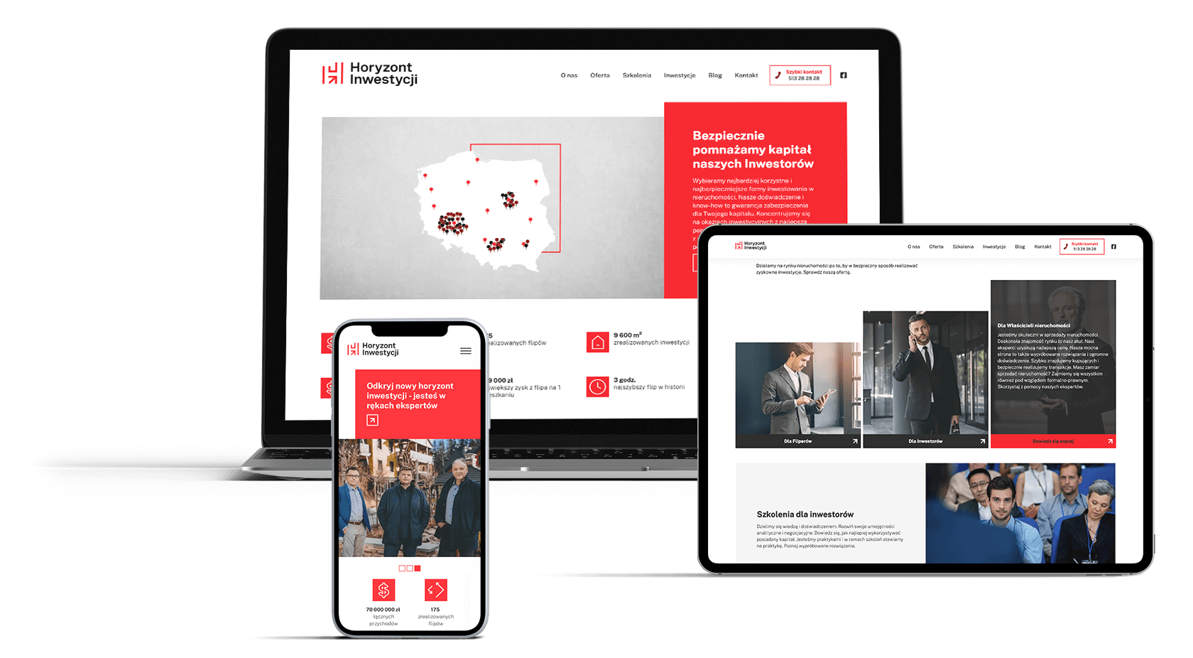 Unsere Projekte - Horyzont Inwestycji